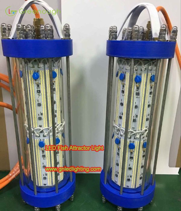 DC24V 220V 110V 500W Fish attractor light Green underwater fish